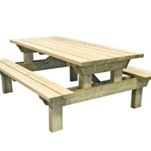 table pique nique bois hanovre BUFFHYERES COLLECTIVITES