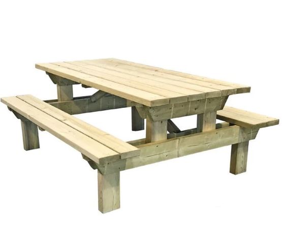 table pique nique bois hanovre BUFFHYERES COLLECTIVITES - Buff'Hyères Collectivités table pique nique bois hanovre BUFFHYERES COLLECTIVITES