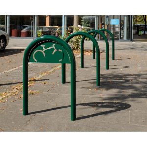 Appui Vélos Trombone Avec Signalétique Diam 60 mm