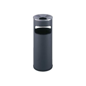 Corbeille Cendrier Peint RAL 7016