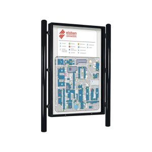 Panneau Vitrine Carrefour