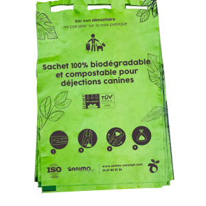 Sachet Canin Végétal en Liasse 100 % Biodégradable