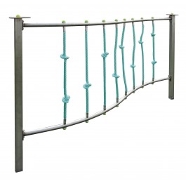 Trigonox Structure en Acier Inoxydable Pont de Liane