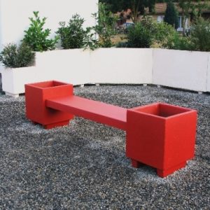 Banquette Jardinière Acajou