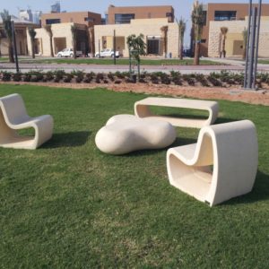 Banc et Chaise Tube