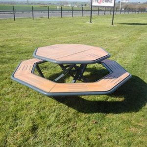Table Pique Nique Horizon Octogonale