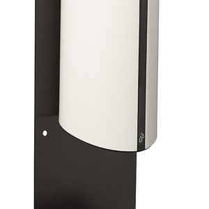 SANIMAINS Station de désinfection des mains automatique murale Gris Manganèse
