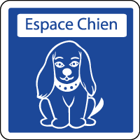Panneau hygiène canine espace chien