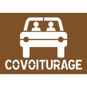 Pochoir covoiturage