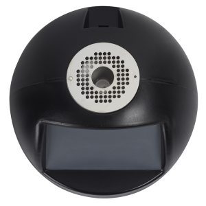 CYVOMAX Poubelle avec couvercle à trappe et cendrier 52L Noir