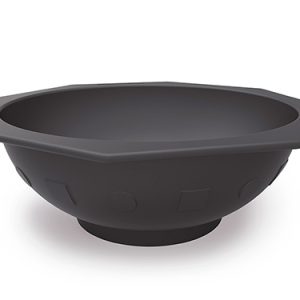 Jardinière Girelle Fonte finition noir oxyron Ø 135 x 50 cm