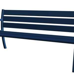 Banc Modo métal Bleu sablé 700