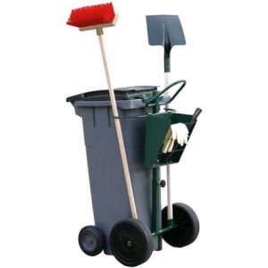 Chariot d'entretien de voirie pour conteneur