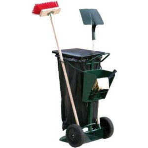 Chariot d'entretien de voirie pour sacs poubelles