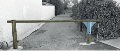 Barrière pivotante passage 3 mètres