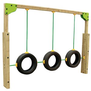 Circuit D'équilibre Enfant Passages Pneus