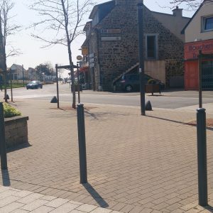 Potelets à mémoire de forme Le Perreux Lot de 5 pièces