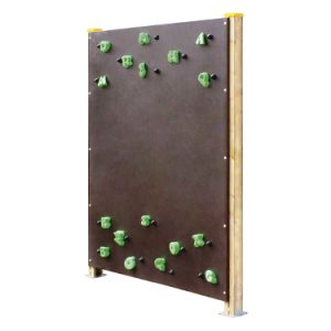 Mur d'escalade Parcours Sportif Enfants prises sur une face