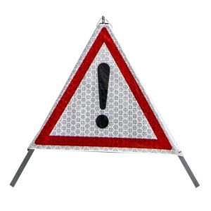 Tripode pliable de signalisation pliable classe 2