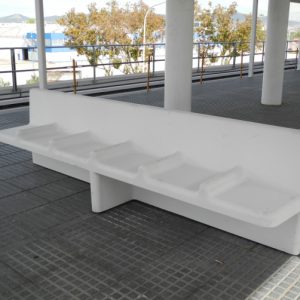 Banc en béton Nù