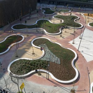 Banc en béton Campus