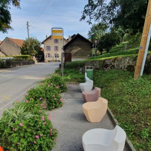 Banc en béton Cuc