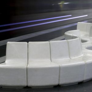 Banc en béton Dove
