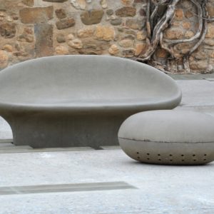 Banc en béton Olive