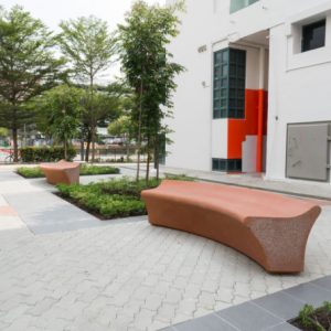 Banc en béton Ona