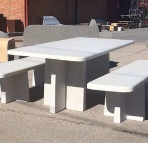 Table pique nique béton Buseu