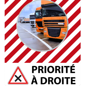 Miroir à message de sécurité