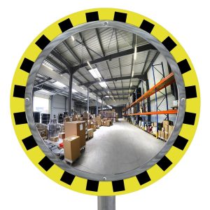 Miroir pour les entrepôts et la logistique - Diamètre 400 mm - Garantie 3 ans