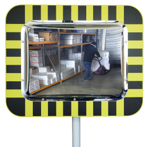 Miroir pour les entrepôts et la logistique - 450 x 600 mm - Garantie 3 ans