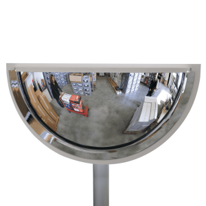 Demi-miroir multi-usages panoramiques vision à 180° - 1/2 diamètre 300 mm - Garantie 3 ou 6 ans
