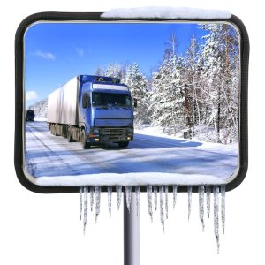Miroir multi-usages en inox avec dispositif ANTIGIVRE ET ANTIBUÉE - 800 x 1000 mm