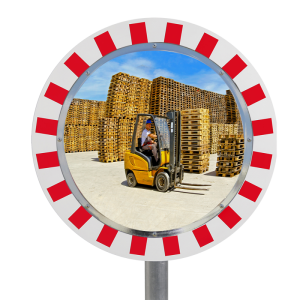 Miroir pour l'Industrie ou voies privées - Diamètre 400 mm - Garantie 3 ou 6 ans