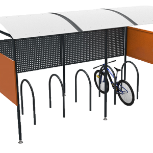 Abri Cycles PARKEO Mini ou Maxi