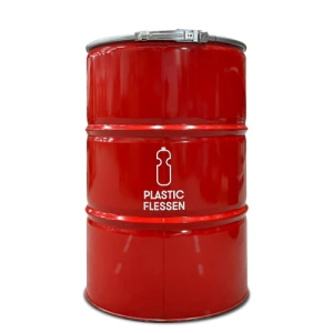 POUBELLE PLASTIQUE 200 LITRES AVEC OUVERTURE D'INSERTION THE BINBIN