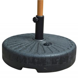 Lot de 8 PIEDS de parasol en plastique à LESTER 2 à 22 kg