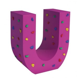 Jeu d'Escalade pour enfants en forme de Lettres