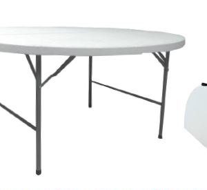 Lot de 4 Tables pliantes VALISE Polyéthylène