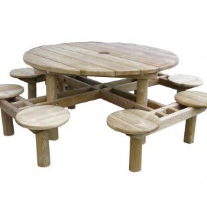 Table Pique Nique 8 places Cassis en Pin du Nord