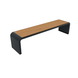 Banquette New York Compact HPL finition plein + lames
