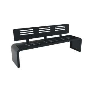 Banc New York Métal Ajouré RAL 7016 OU RAL 9006