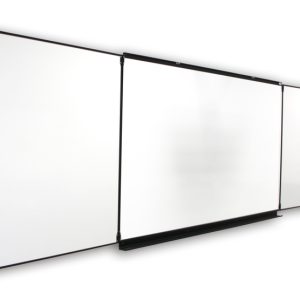 Tableaux triptyques avec encadrement noir