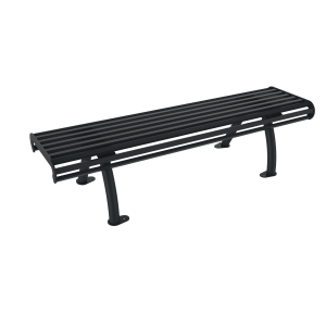 Banquette Sydney en Métal Tubulaire RAL 7016 ou RAL 9006