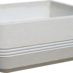 Jardinière Carrée Gravy en Béton