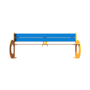 Banc Lettre B Ninou en HPL BLEU - JAUNE RAL 1033