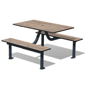 Table pique nique Moka en HPL 4 places