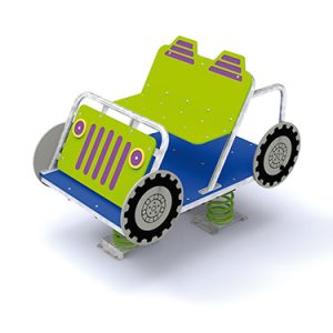 Jeu ressort 4x4 Tomick 2 PLACES Polyéthylène et acier galvanisé